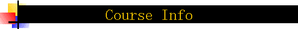 Course Info